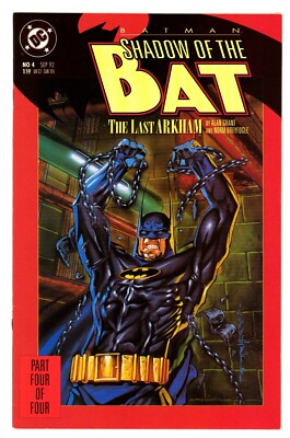 Batman: Shadow of the Bat #4 VFNM 9.0 1992  Brian Stelfreeze Cover