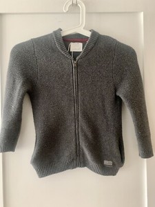 zipper cardigan