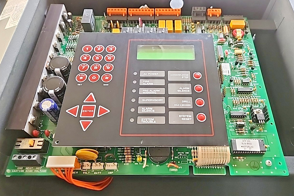 NOTIFIER AFP-200 Intelligent Fire Detection and Fire Alarm System USED