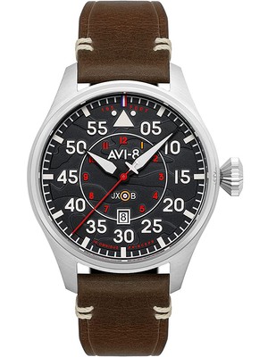 AVI-8 AV-4097-01 Pilot Hawker Hurricane Automatic Mens Watch 46mm 5ATM