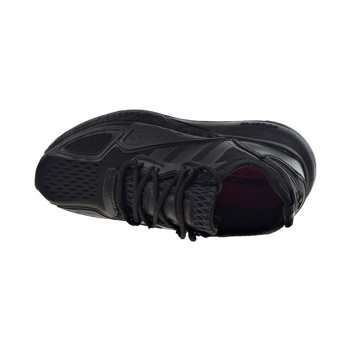 Adidas ZX 2K Boost Big Kids' Shoes Core Black-Shock Pink