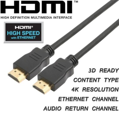 CableBuilders High Speed HDMI® Cable with Ethernet, 6 Ft. | eBay