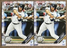 2019 Bowman Draft Baseball Lot of 2 Thomas Dillard Milwaukee Brewers #BD-32