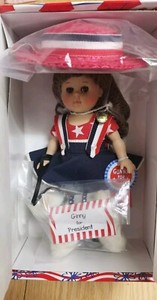 Vogue 8" Ginny Doll Ginny For President 8" Collectible Doll New In Box