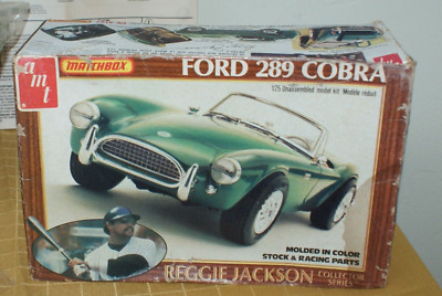 Vintage Ford 289 Cobra Roadster PK-4182 AMT Lesney Matchbox 1/25 NIB Model Kit