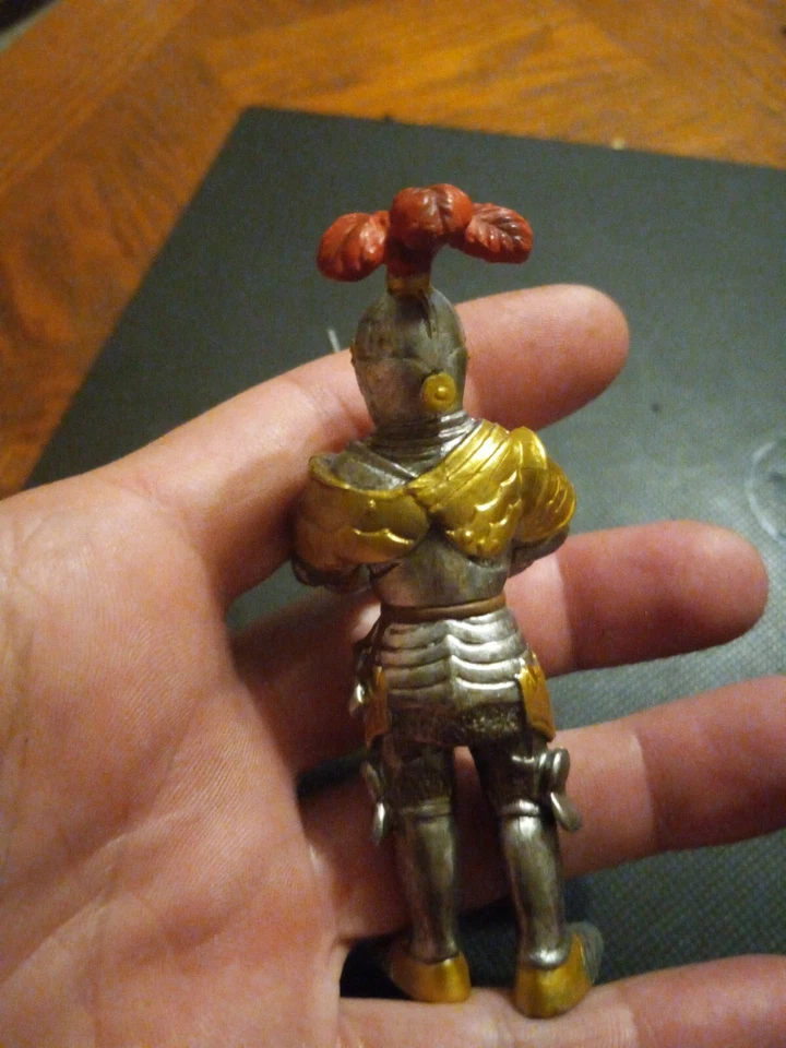  Figura Caballero Espada Larga Blindada Desmontada Edad Medieval Schleich Escala Foto 2 de 4