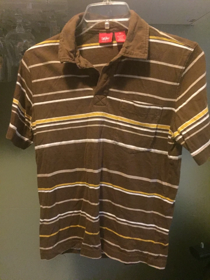 Old Navy Collared Mossimo Polo Shirts Boys M Lot Of 5 Medium Size 8 Kids Clothes - Image 3 of 4