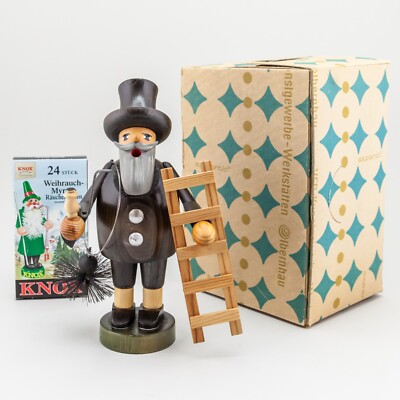 Räuchermann Erzgebirge KWO Vintage - Räuchermännchen - German Christmas Smoker