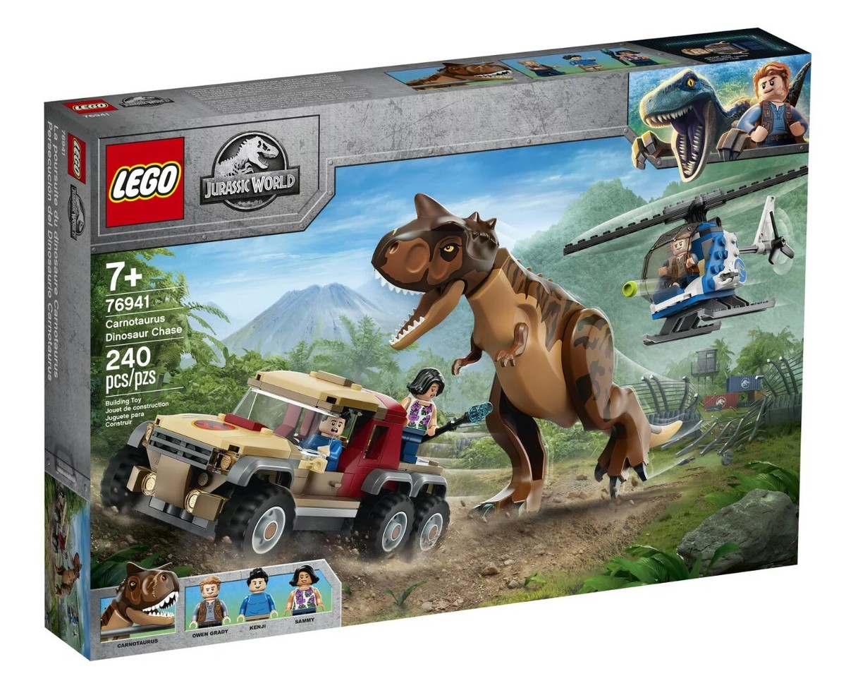 76941 CARNOTAURUS DINOSAUR CHASE lego NEW legos set JURASSIC WORLD