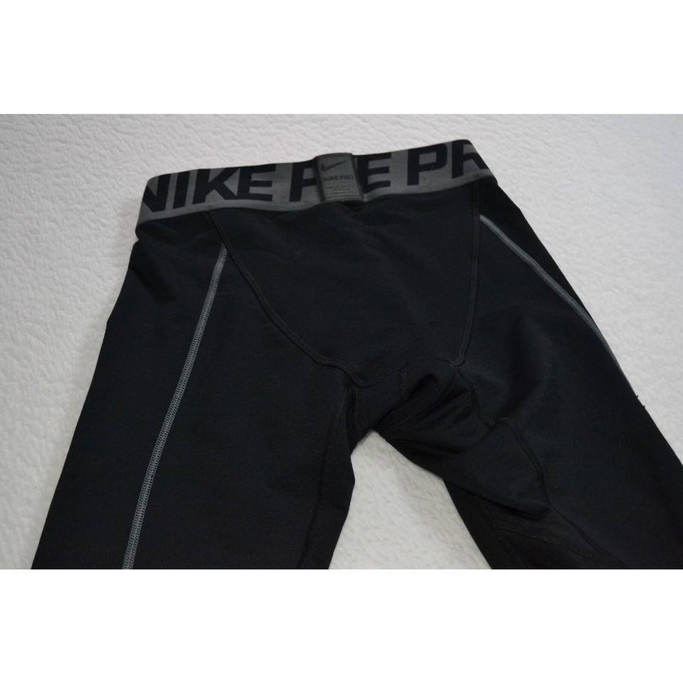 Nike Gym Pants Base Layer Workout Mens Size Small Fitted DriFit