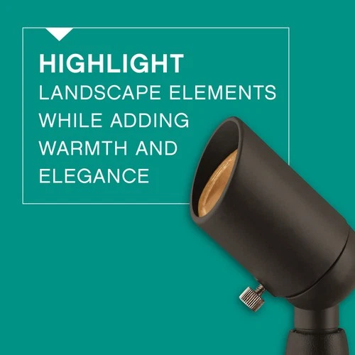 Hinkley Lighting H1530 Bronze 12V 20W Die-Cast Aluminum Uplighting Spotlight - Picture 3 of 3