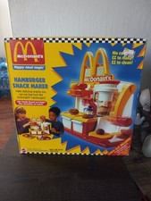 1993 Mcdonalds Happy Meal Magic Hamburger Snack Maker Nib No.10335