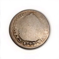 1777 1 Reale Of Charles III, Bolivian Silver Coin (0.903)