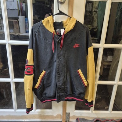 Vintage 90 s 1992 Nike Jordan Baseball Varsity Bomber Jacket sz L