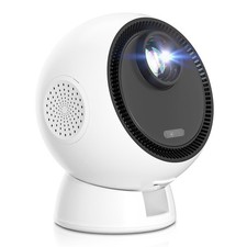 Mini projector  Smart Projector with Wifi and Bluetooth  Auto Focus  Built-in An...