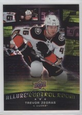 2021-22 Allure Control Room Green Rainbow Achievement 26/99 Trevor Zegras 13j9