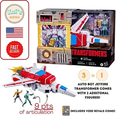 2025 SDCC Exclusive Hasbro Transformers Void Rivals- Autobot Jetfire IN STOCK!
