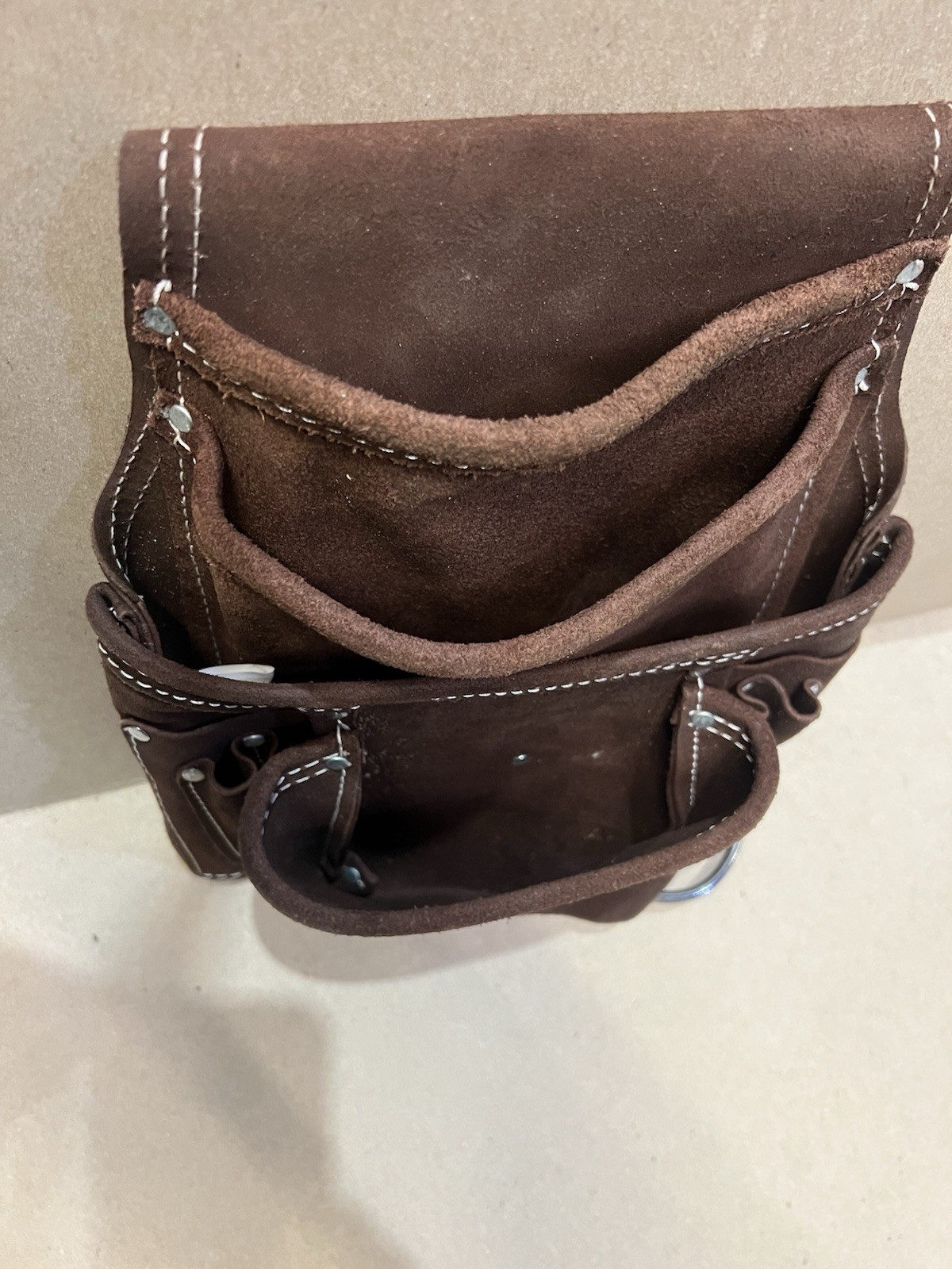 2 Tool Bag Pouch McGuire Nicholas LEATHER & ProLite  CARPENTER.  1 Used, 1 New