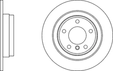 Solid Brake Discs and Pads Rear Proformer PBD8368+PBP7340 fits BMW 1. 2 SERIES +