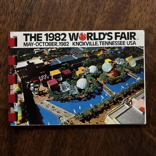 1982 World's Fair Knoxville, TN Mini Booklet