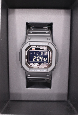 Casio G-Shock GW-M5610U-1BJF Schwarz Solar 20 ATM Wasserdicht Herrenuhr Neu Box