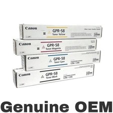 Canon GPR-58 Complete Toner Cartridge Set GPR58