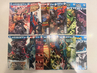 DC Rebirth Detective Comics 934-937 Action Comics 957-960 Justice League 1 Lot