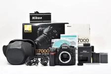 "4162 shots" [ Top MINT ] Nikon D7000 16.2MP Digital SLR Camera Body From JAPAN