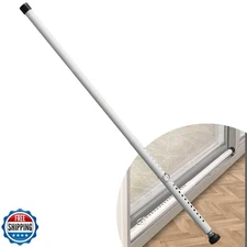 DIIG Sliding Door Security Bar，17.7-50.5inch Adjustable Locking Window Safety