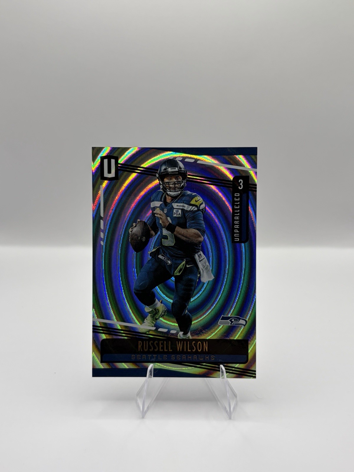 2019 Panini Unparalleled - Russell Wilson #163 Whirl /129