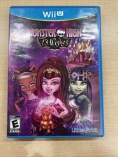 Monster High: 13 Wishes (Nintendo Wii U, 2013) Complete