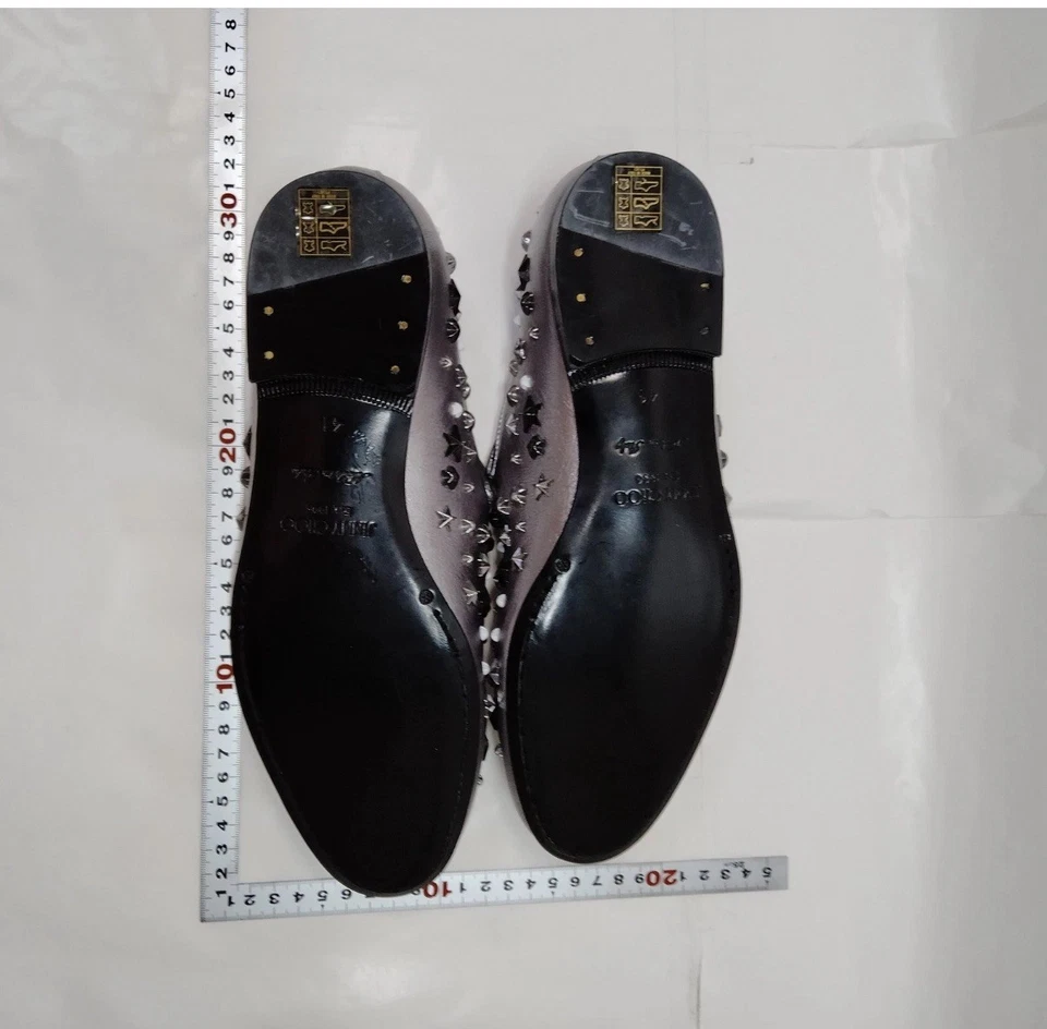Mocasines para hombre Jimmy Choo Silver With Stars talla 41 US8 Foto 2 de 4