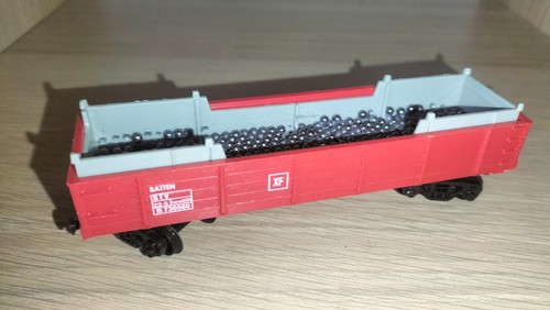 MEHANO H0 DE COLECCIÓN: CARRO DE MERCANCÍAS ABIERTO ""XF BATTEN B 730560"" ROJO | Condition: Usato