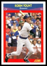 Robin Yount 1990 Score 100 Superstars #92 Brewers MLB READ FREE SHIPPING