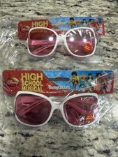 High School Musical Disney Channel Sunglasses UV protection Sharpay Pink 2 Pair
