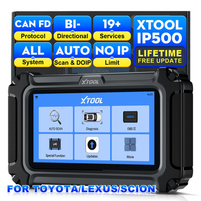 2026 XTOOL IP500 Full System Diagnostic Tool for Toyota/Lexus Life-Free Update