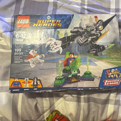 LEGO DC Comics SEALED Super Heroes 76096 Superman & Krypto Team-Up(DAMAGED BOX)
