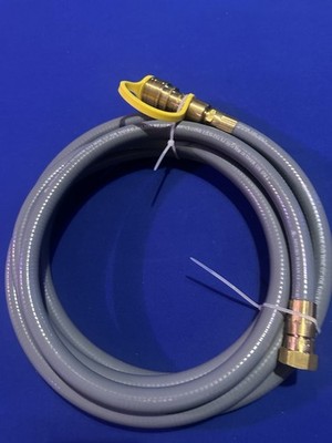 Natural Gas Quick Connect Hose 10ft  1/2'' Low Pressure Hose Champion Generator