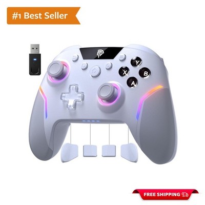 Multi-Platform X20 Gaming Controller: 2-Stage Hall Effect & Ergonomic Design