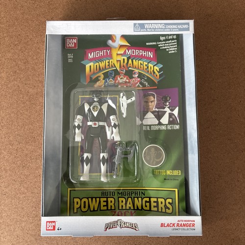 Figura Power Rangers Legacy Collection "Auto Morphin Black Ranger" (2018 NUEVA) - Imagen 6 de 17