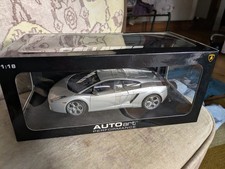 Autoart 1/18 Lamborghini Gallardo Silver Scale Model