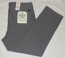 DOCKERS Men's Comfort Knit Chino Slim Fit Pants Smart 360 Knit Gray 38X29 New