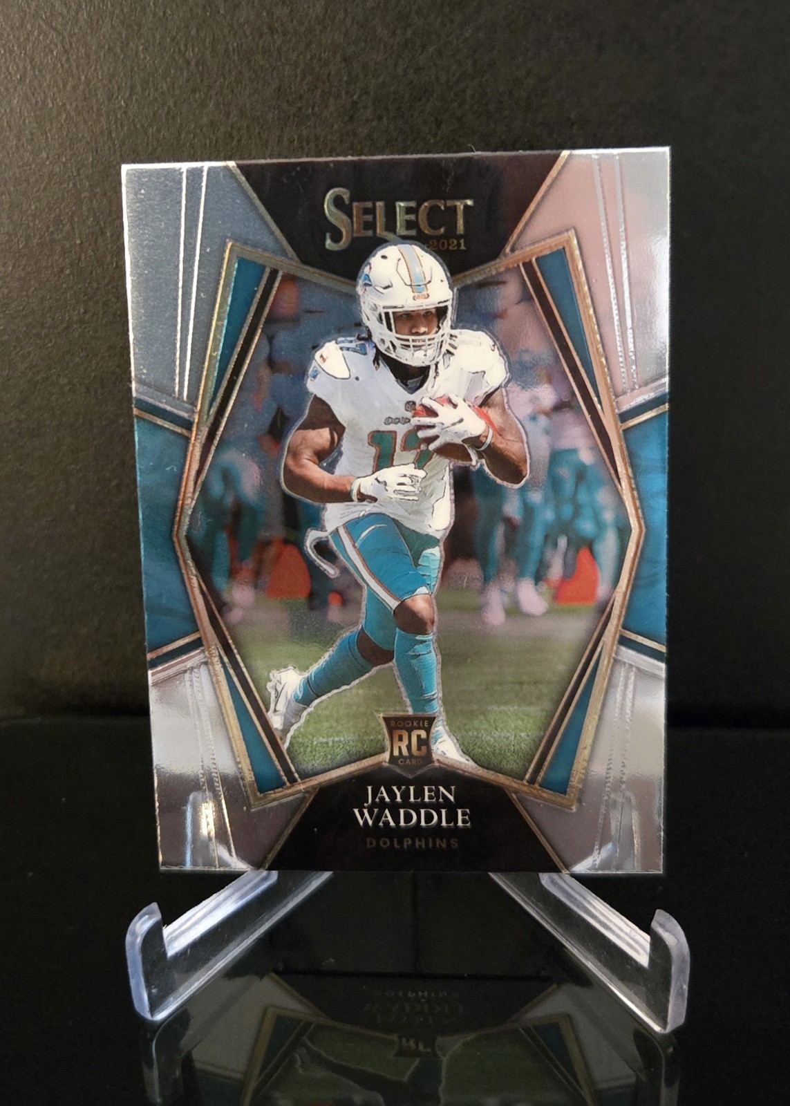 JAYLEN WADDLE RC 🔥 2021 Panini Select Premier Level Rookie Card #148