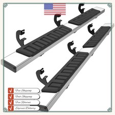 Running Boards For 19-24 Chevy Silverado 1500 Double Cab 6inch Side Step Bar Running Boards For 19-24 Chevy Silverado 1500 Double Cab 6inch Side Step Bar