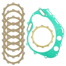 Clutch Friction Plates And Inner Cover Gasket for Suzuki SV650 SV650S 1999-2002