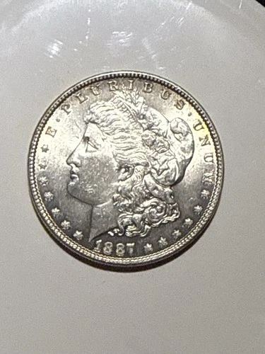 1887 Morgan Silver Dollar – AU Condition – Strong Detail – Nice Eye Appeal