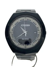CITIZEN Quartz Wristwatch Analog Stainless BLK BLK SS E365 007H703