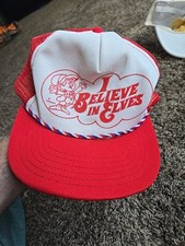 Vintage Keebler Elves Trucker Rope Hat Snapback I Believe in Elves Made in USA