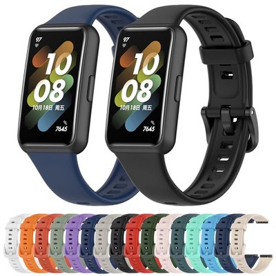 Silikon Armband Für Huawei Band 8 Ersatz Strap Sport Tracker Uhrenarmband