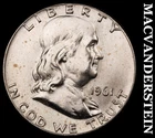 1961 Franklin Half Dollar- Silver- Choice Gem Brilliant Uncirculated #J1691